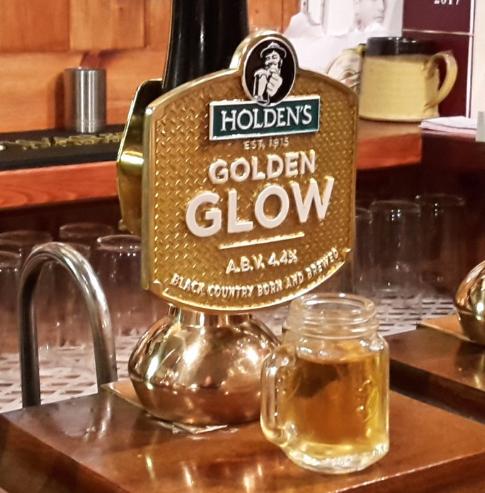 Golden Glow pump badge