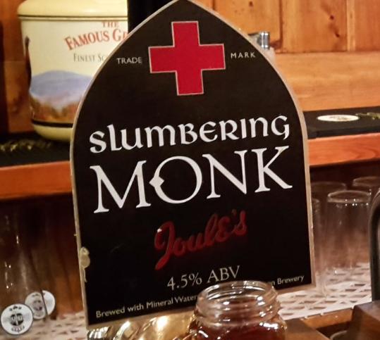 Slumbering Monk pump badge